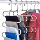 Вешалки для одежды S-образной формы, 5 слоев