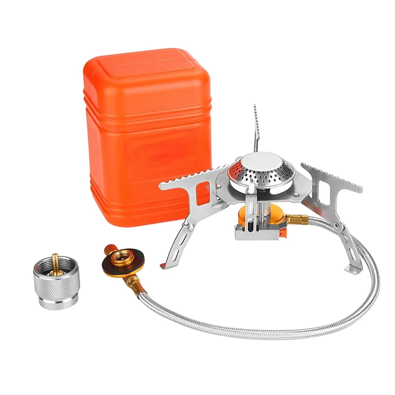 

Camping Stove Camping Gas Stove Backpack Stove Portable Camp Stove Withstove Adapter For Backpacking Hiking Camping