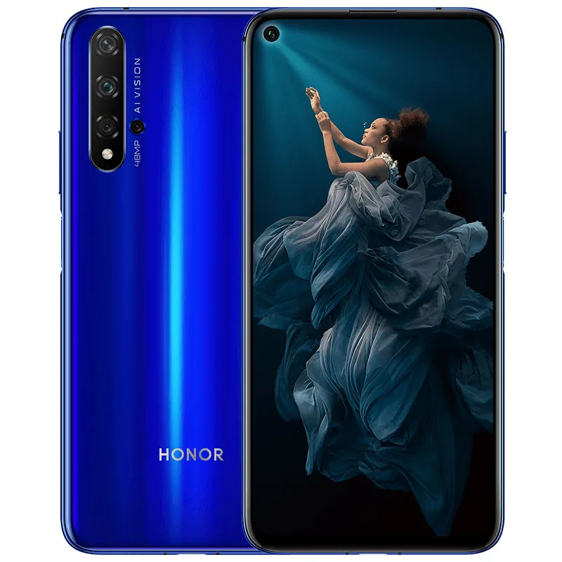 Huawei Honor 20 смартфон мобильный телефон 48MP AI Quad Camera 6 26 &quotполноразмерный дисплей 4000