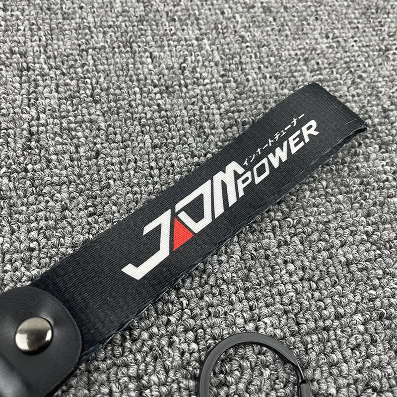 Новейший высококачественный автомобильный брелок-ключница JDM OSAKA KANJO PERFORMANCE MOMO с вышивкой из нейлона и плетением, аксессуары для автомобилей и мотоциклов.