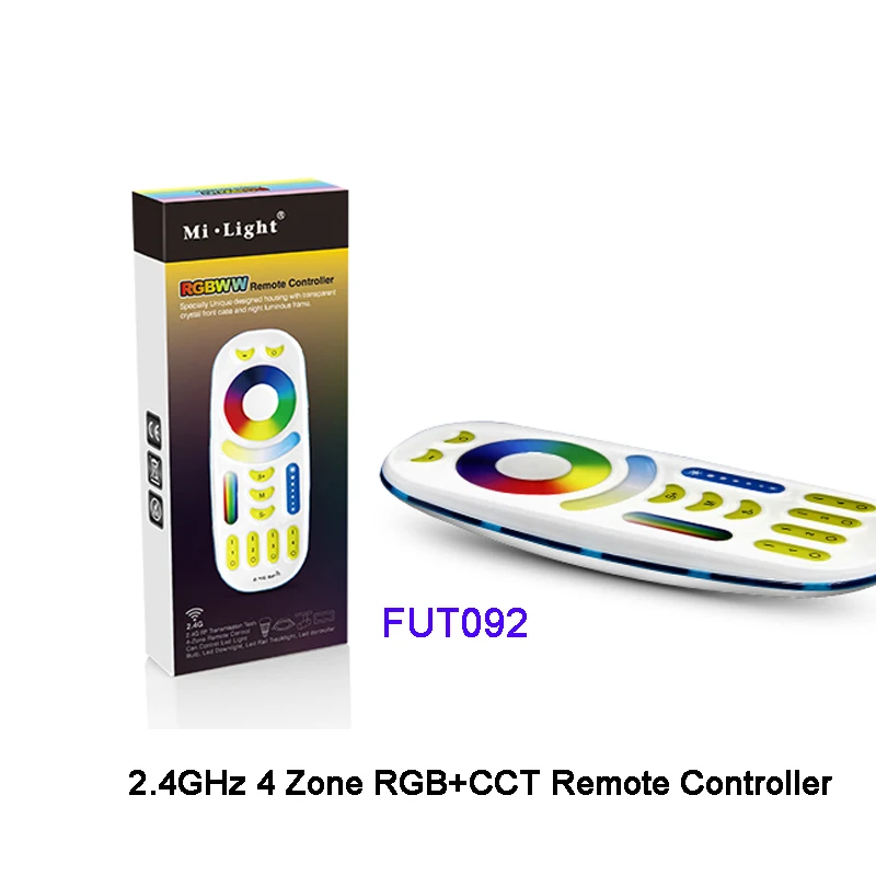 Miboxer YL1 2 4G RGB WiFi Touch Alexa голосовое приложение круглая Голосовая лампа ремень