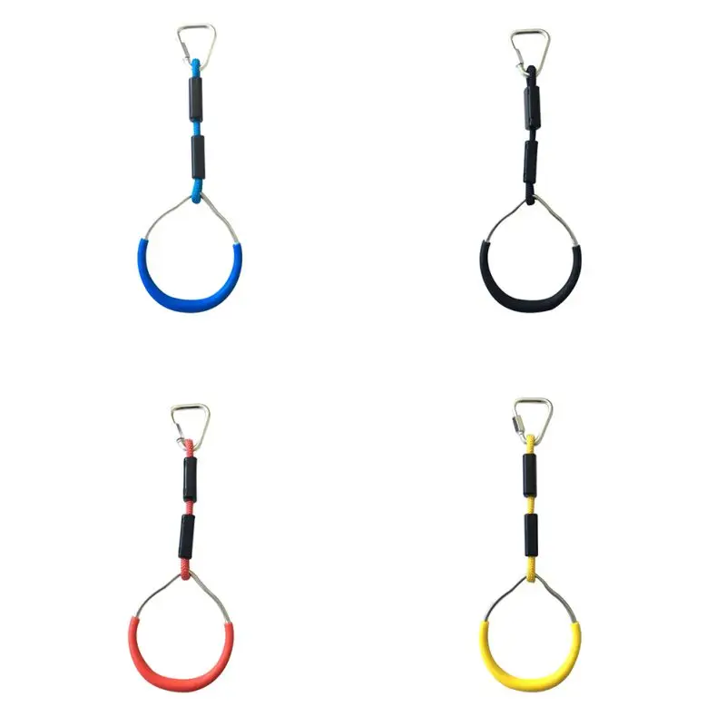 

Outdoor Gymnastic Rings Children's Pull Up Gym Rings Fitness Sports Equipment Pull-ups Pull Ring Fit 1 Pair