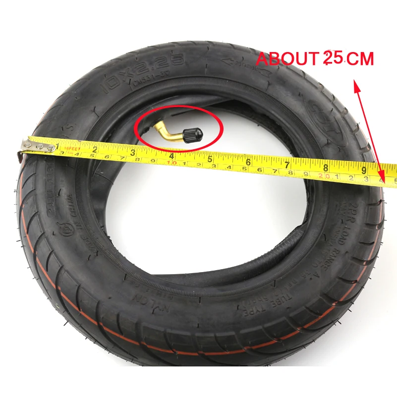 

10x2.25 tyre inner tube for automatic balancing vehicle electric scooter electric bicycle tire