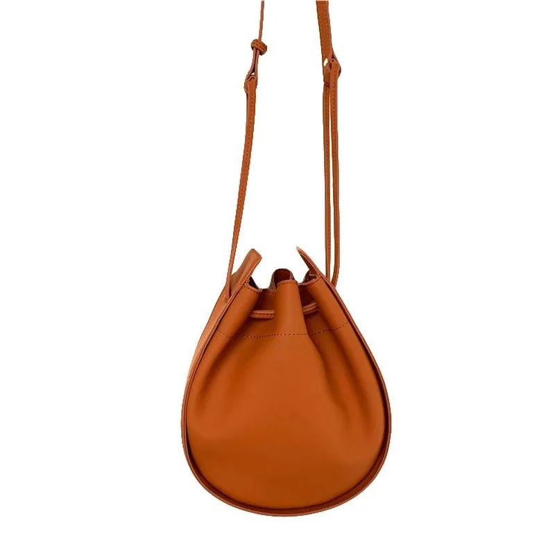 

Women's bags 2020 new fashion one-shoulder diagonal bag spring and summer retro handbag bucket bag women