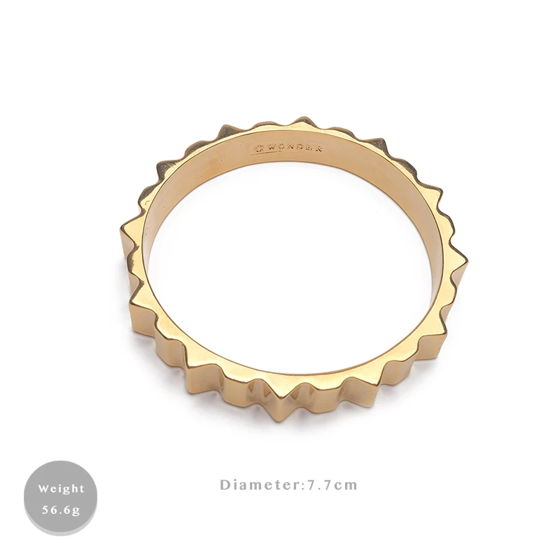 Amorita бутик золото модные простые металлические браслеты | Украшения и аксессуары