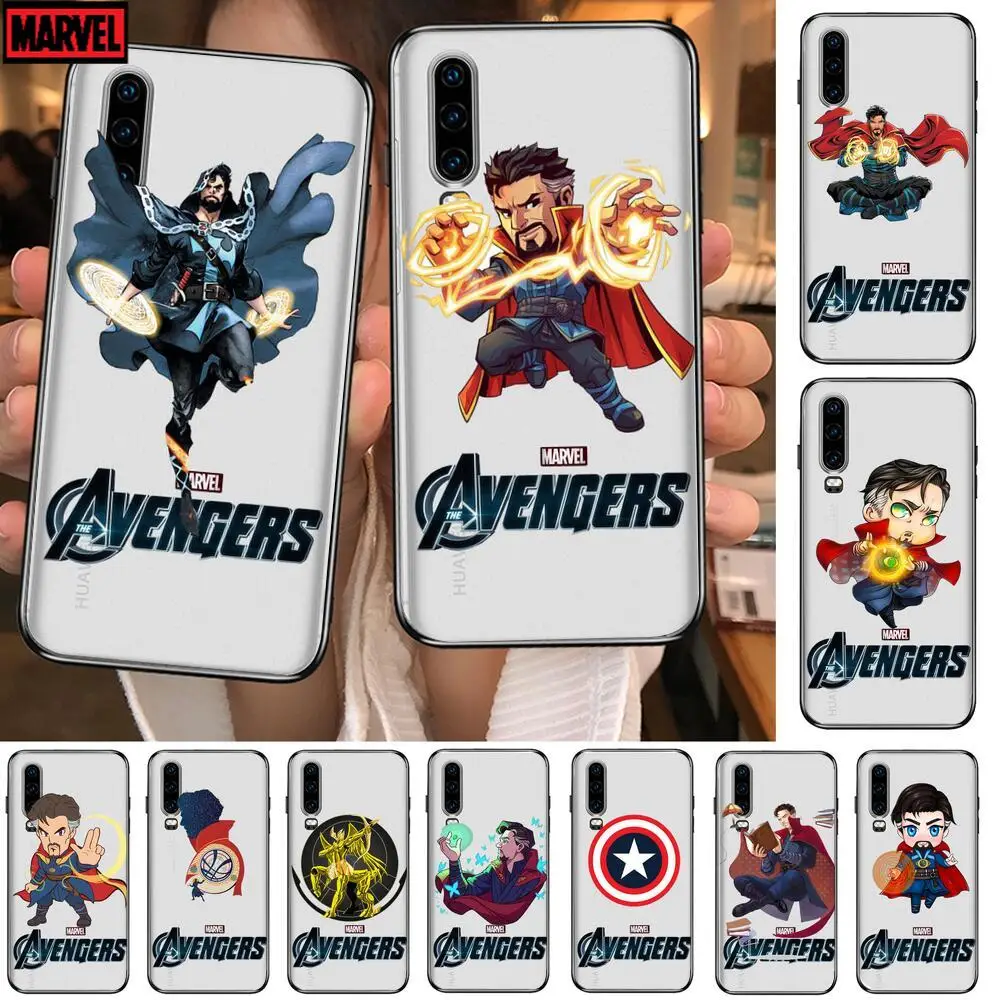 

Transparent Doctor Strange Anime Transparent Clear Phone Case For Huawei Honor 20 10 9 8A 7 5T X Pro Lite 5G Etui Coque Hoesj