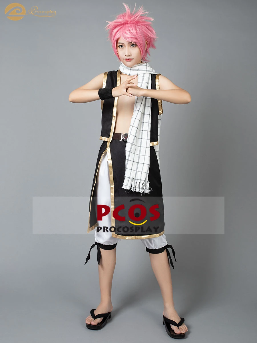 Pro Косплей Лучшая цена Сказочный хвост костюм аниме Нацу для косплея костюмы и