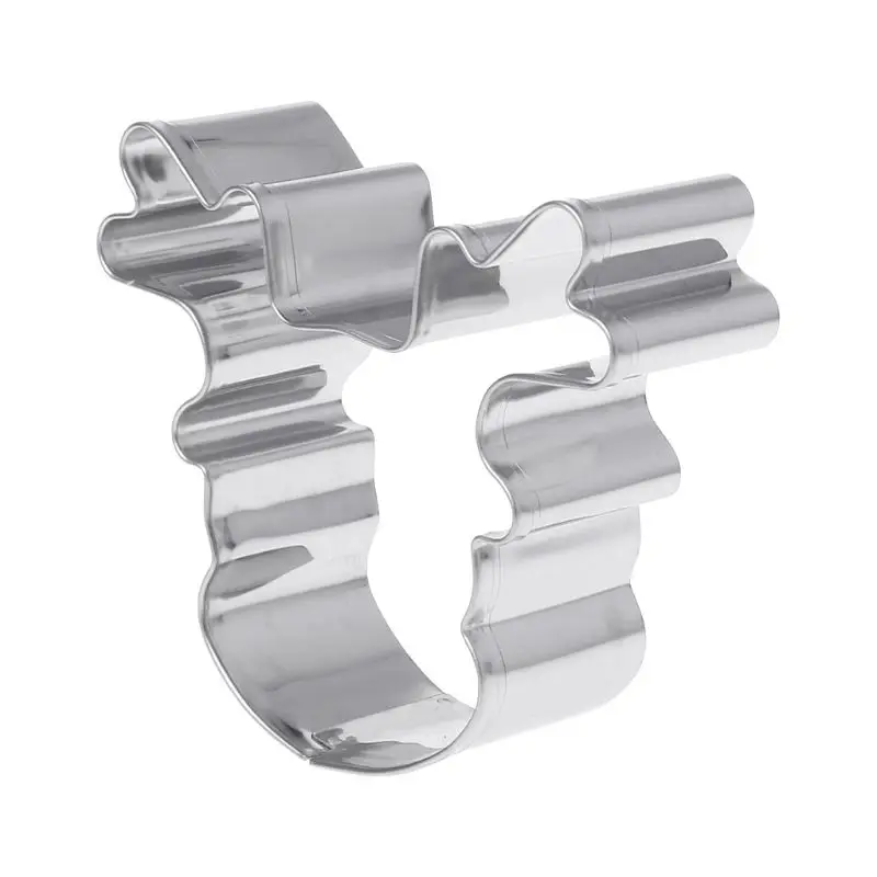 Форма для печенья из нержавеющей стали форма с рождественской головой оленя