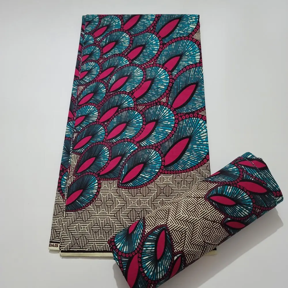 2022 высококачественная ткань из Анкары Африканский настоящий восковой принт