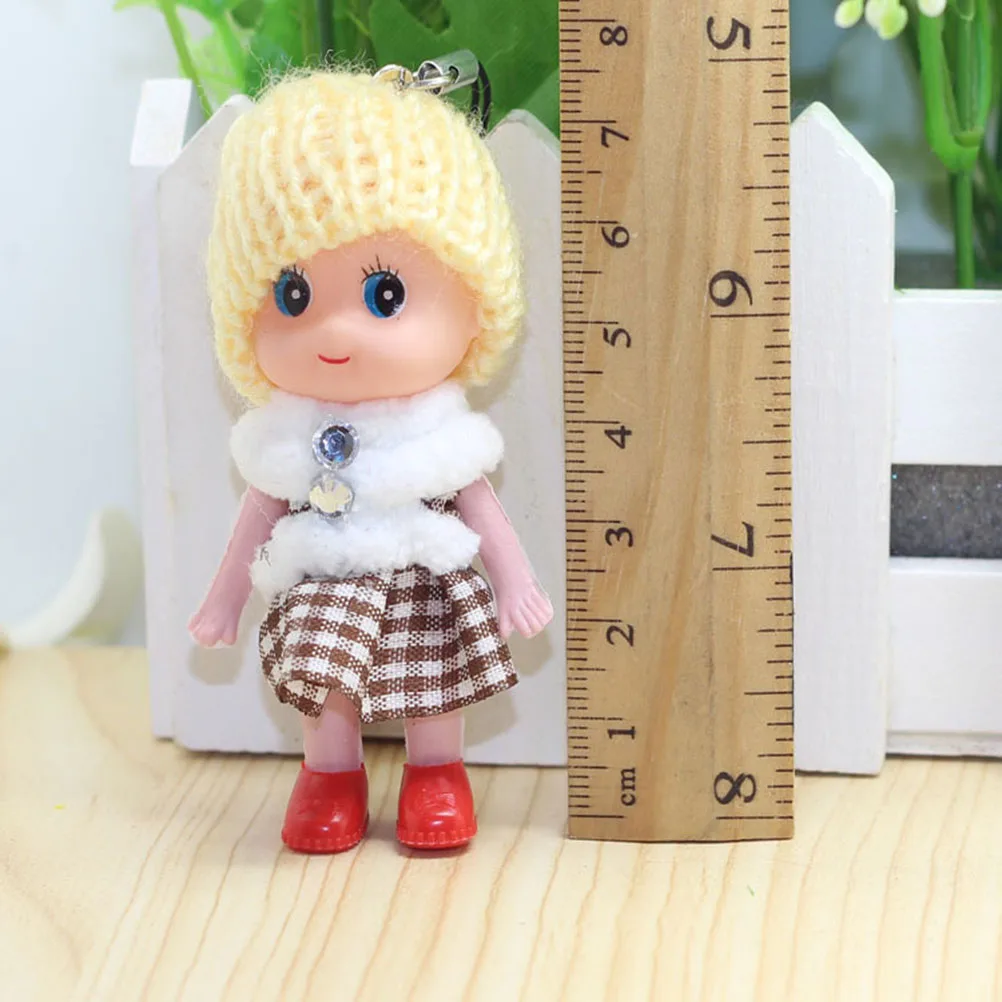 Миниатюрные куклы случайного цвета 2 шт. детские игрушки мягкие интерактивные