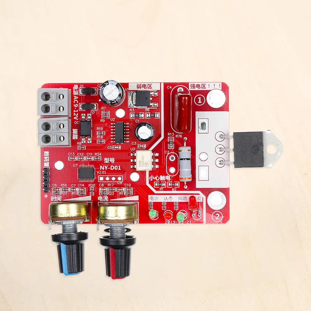 

NY-D01 Spot Welding Machine Spot Welder Timing Current Controller Board Current Controller Control Panel Board Adjustable