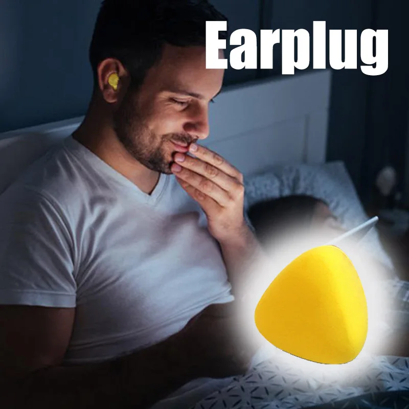 60Pcs Moldable анти шум Беруши шумоподавление мягкий храп спальный инструмент I88
