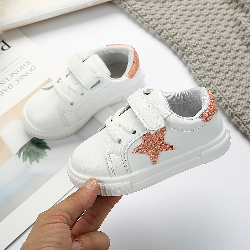 babypink Детская обувь для больших девочек; дышащая обувь с кристаллами и звездами; нескользящая подошва; детская мини-обувь Melissa для маленьких мальчиков; кроссовки для малышей - Цвет: babypink
