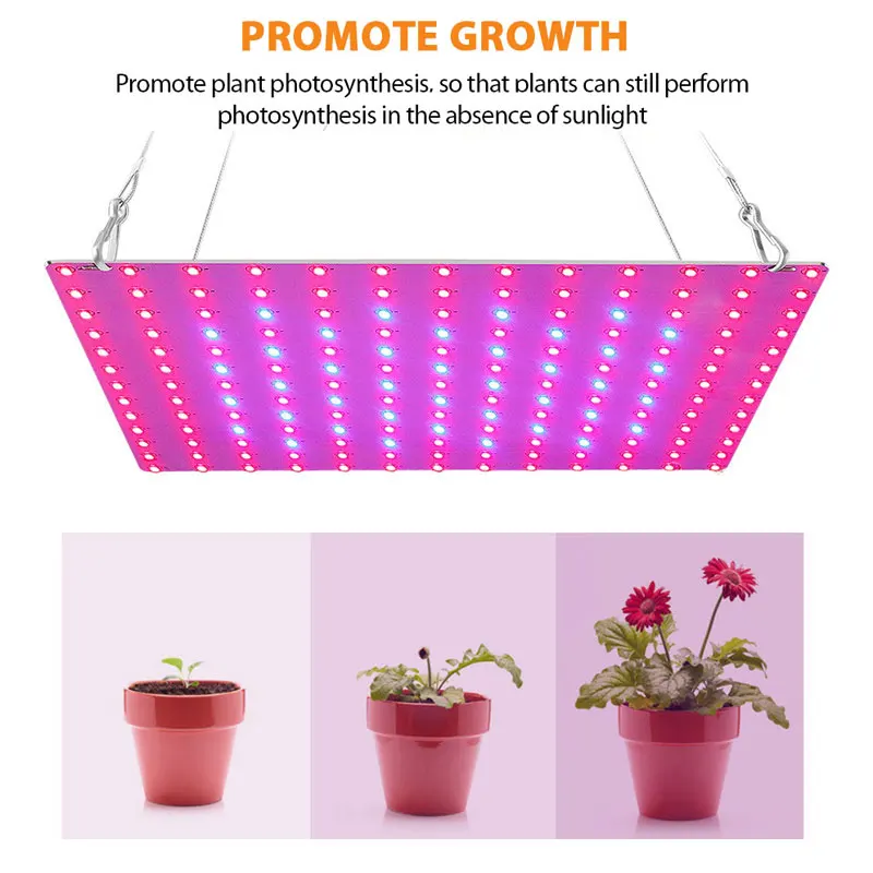 

Bare Board LED Plant Growth Light Red And Blue Light Panel Full Spectrum Phyto Lamp EU/US Plug For Indoor Grow Tent Plants Light