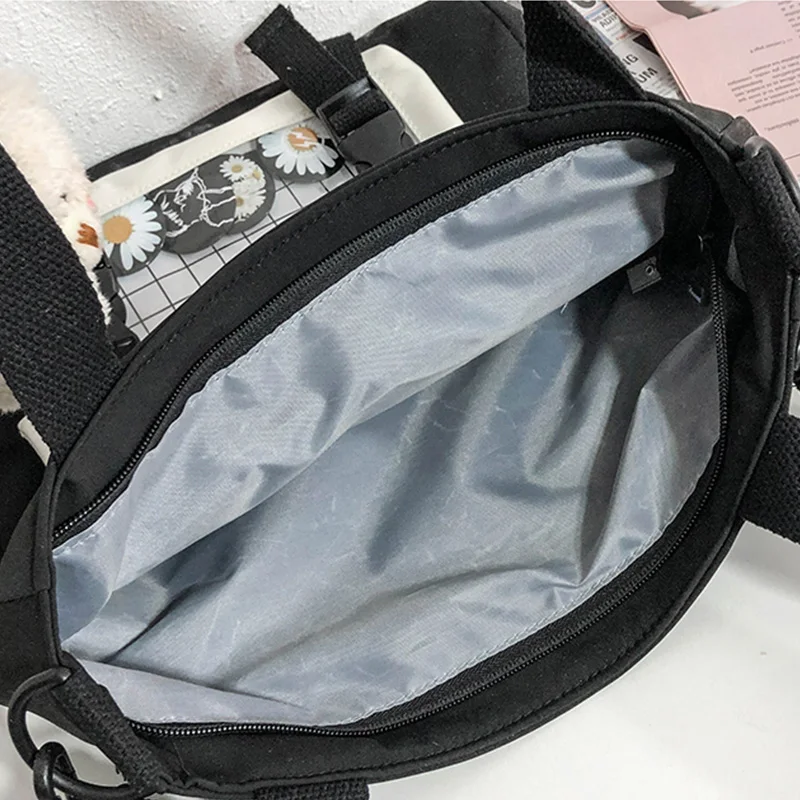 

Women Shoulder Bag Casual Tote Large Capacity Crossbody Shopping Bag Cute Bookbag for Teenage Girls Messenger School Bags