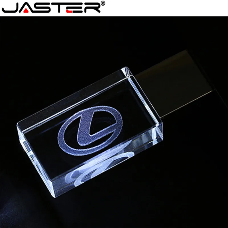 USB флеш накопитель JASTER lexus kristal + 4/8/16/32/64/128 ГБ|USB флэш-накопители| |