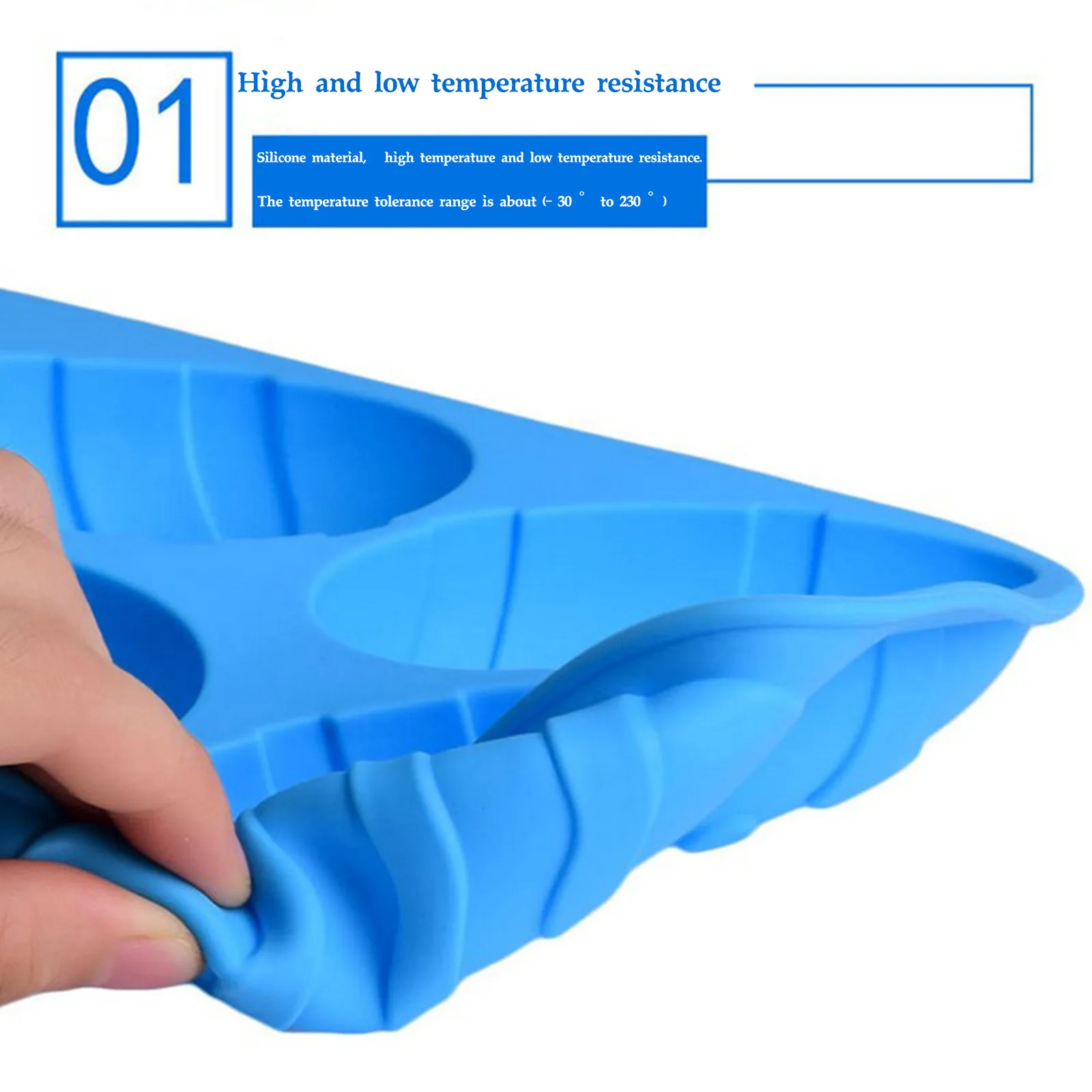 

1PC Kitchen Baking Silicone Mold Tools DIY Dinosaur Eggs Chocolate Mold for baking Silicone Easter Egg Bakeware Multiple colour