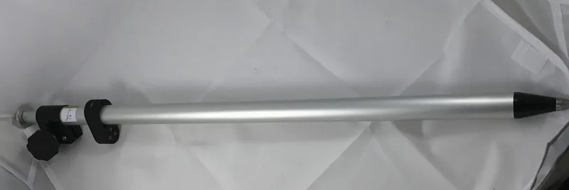 Комплект из 2 предметов, новинка, 125 мм телескопическая полюса призмы/кончик облегающие длинные станция Призма геодезические приборы 5/8x1" резьба