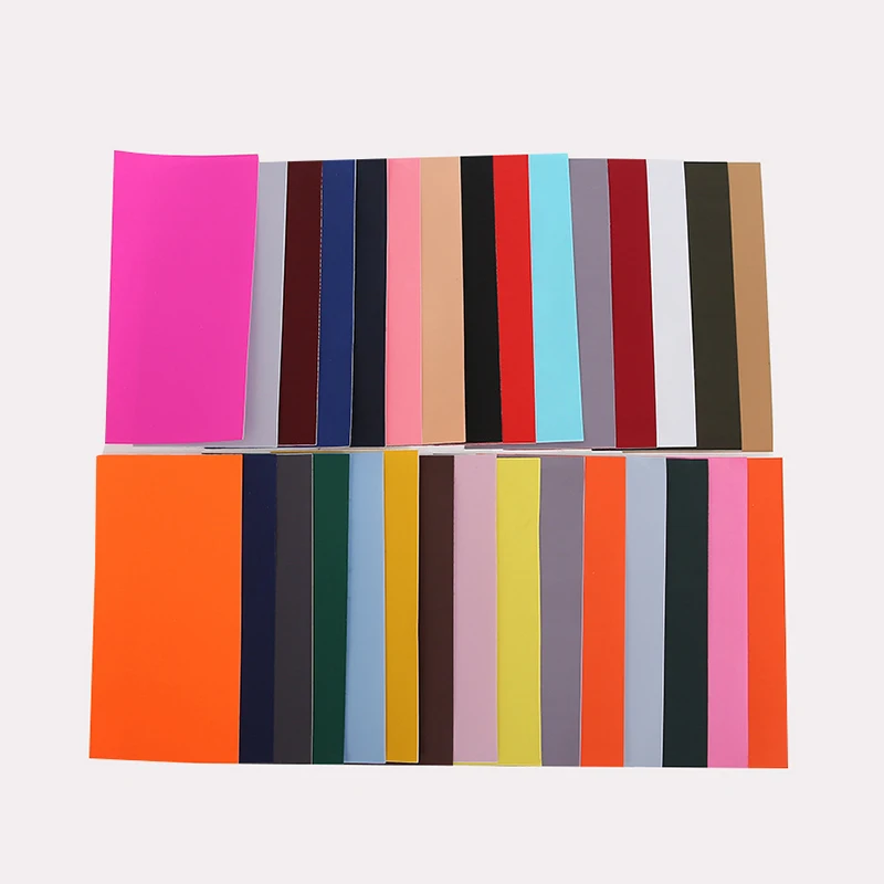 Однотонные самоклеящиеся нашивки для ремонта одежды тканевая наклейка набор