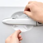 4 шт., защитные наклейки на дверную ручку автомобиля Hyundai SantaFe Veracruz Mistra Tucson Veloster Rohens AZERA Avante IONIQ