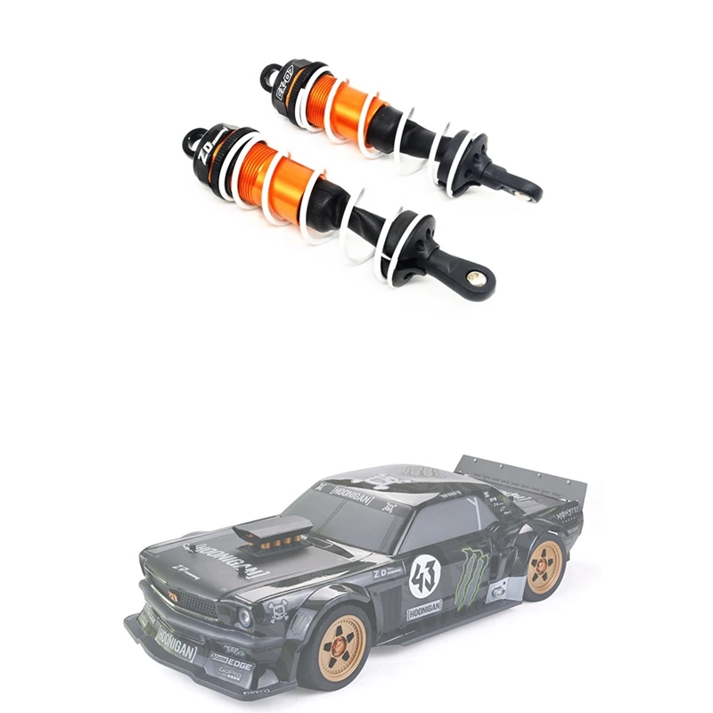 ZD 2Pcs Metal Shock Absorber 110mm for 1/8 Traxxas X-Maxx Summit E-Revo ARRMA 1/7 Racing EX-07 EX07 RC Car Upgrade Parts | Игрушки и