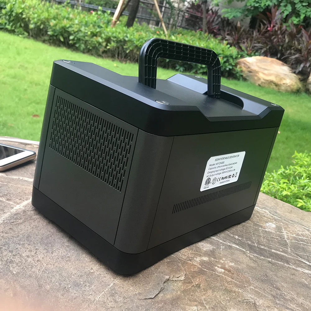 Мощность Солнечные генераторы 540Wh 1000 Вт пиковый Портативный станция UPS литий