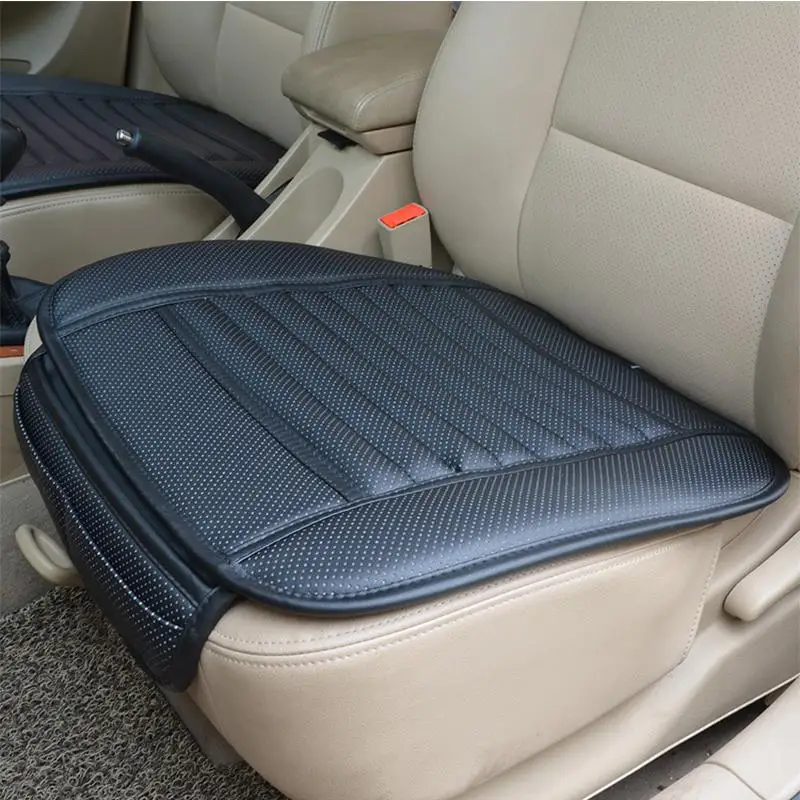 

Universal Car Seat Cover Breathable PU Leather Pad Mat For Auto Chair Cushion Car Protector Seat Cover Four Seasons Anti SlipMat