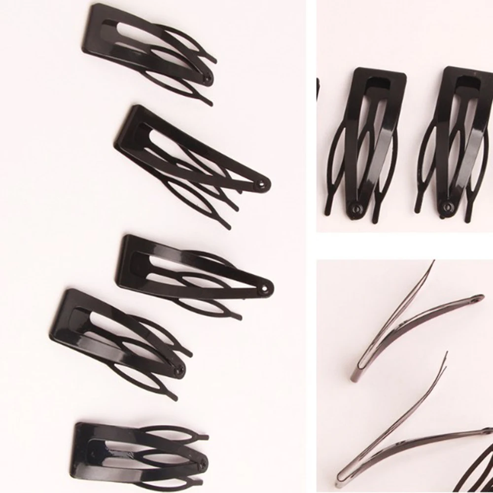 

10 Pcs Double-grip Hair Clips For Women Girls Hair Side Clamps Non-slip Hair Claw Simple Non-slip Hair Styling Tools