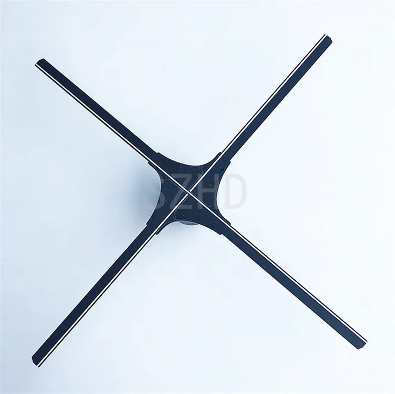 Latest 3d hologram led fan advertising play Dseelab 60H dsee holographic with cover | Освещение