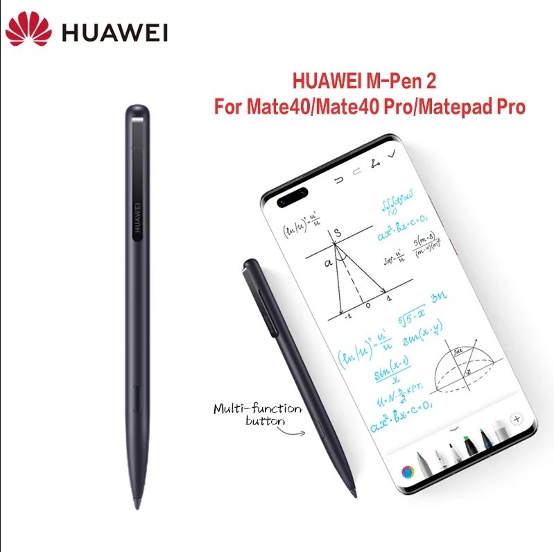 Оригинальный Стилус для HUAWEI M-Pen 2 Mate 40 / Pro магнитная ручка Беспроводная зарядка