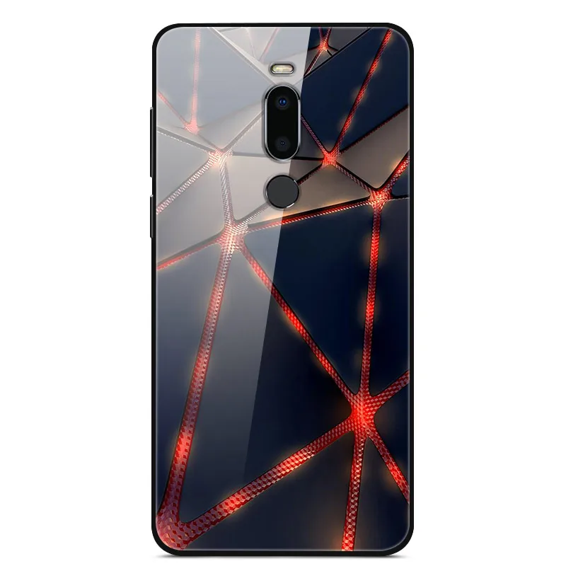 27 Чехол для Meizu M8, закаленное стекло, жесткая задняя крышка для Meizu M8 M 8, мягкий чехол для телефона, бампер для MeizuM8, защитный чехол 5,7 дюйма - Цвет: 27