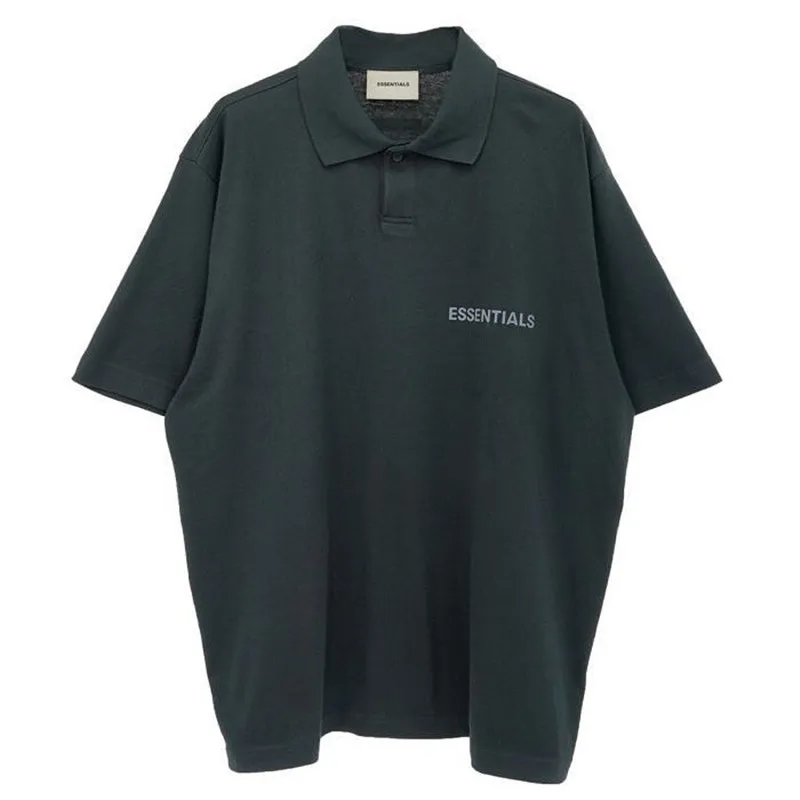 2020FW ESSENTIALS FOG Polo для женщин и мужчин 1:1 высокое качество хлопковые футболки