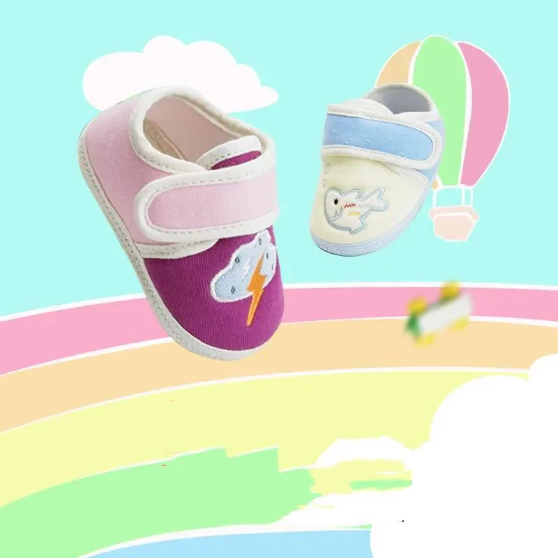 

Baby Girls Boys First Walker Kid Infant Toddler Cotton Non-slip shoes Size 11-12 4-10M S003 S009 P29