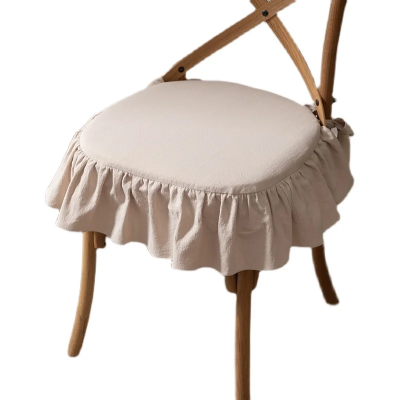 Cushion Pleated Edge Windsor Chair Seat Mat