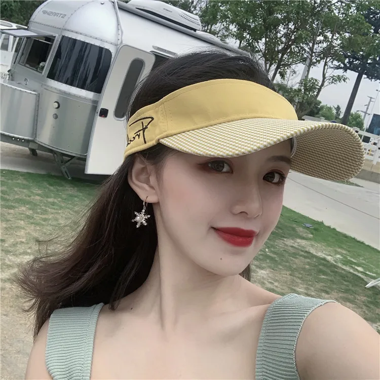 Женская летняя воздухопроницаемая Солнцезащитная шляпа от солнца в стиле
