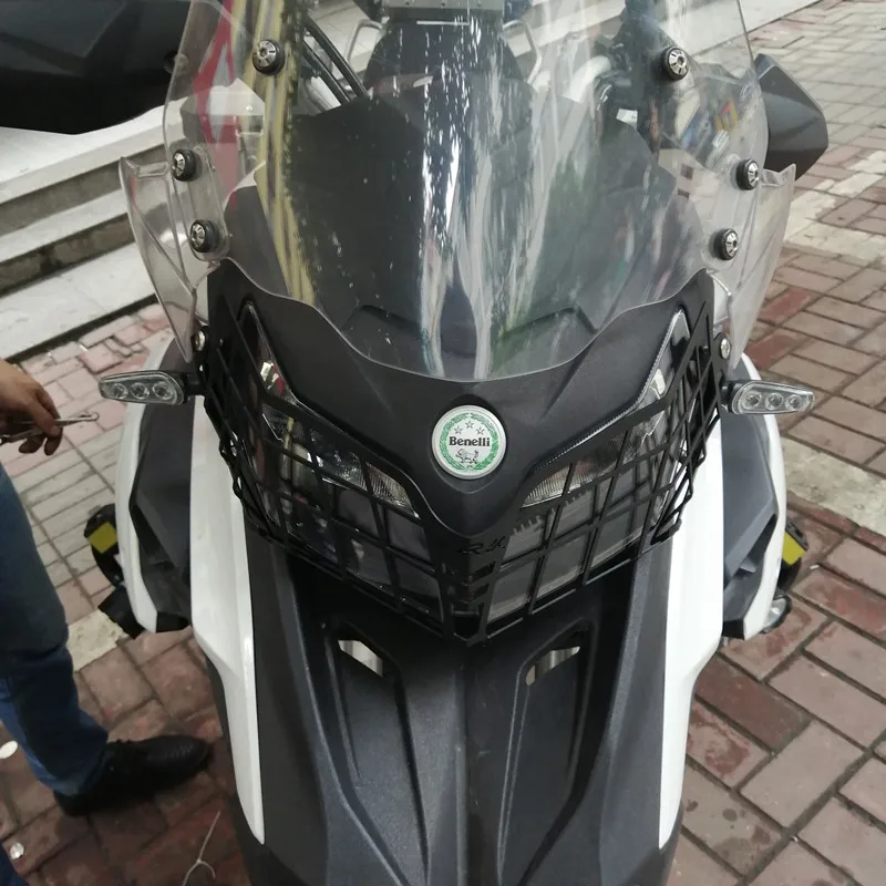 Benelli TRK502 TRK502X защитная решетка для фары мотоцикла мотоцикла|Накладки и