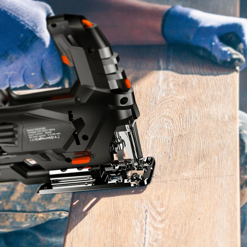 LOMVUM лазерный лобзик Электроинструмент машина электрическая пила с лазерной