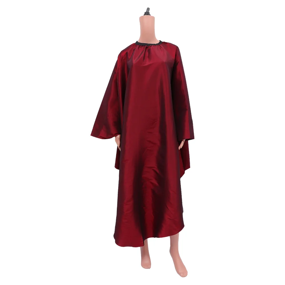 

Barber Haircut Cape Hair Cutting Hairdressing Smock with Sleeves for Home Salon