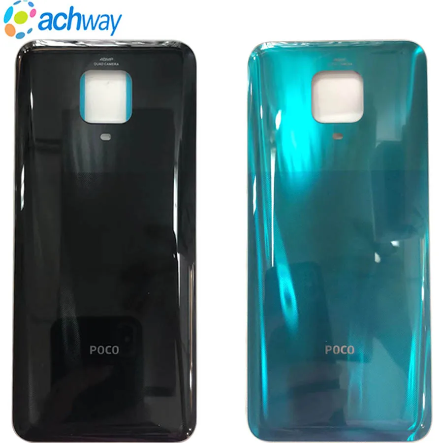 

Новинка 100% года, крышка аккумулятора для Xiaomi Poco m2 pro, Задняя стеклянная панель, задний корпус для poco m2 pro, задняя крышка для Xiaomi m2 pro