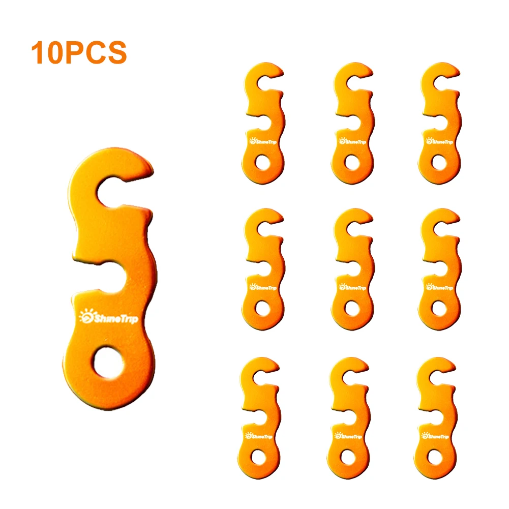 

10pcs Tent Wind Rope Buckle Mini Cord Adjuster Tent Tensioners Camping Wind Rope Stopper Awning Adjust Buckles