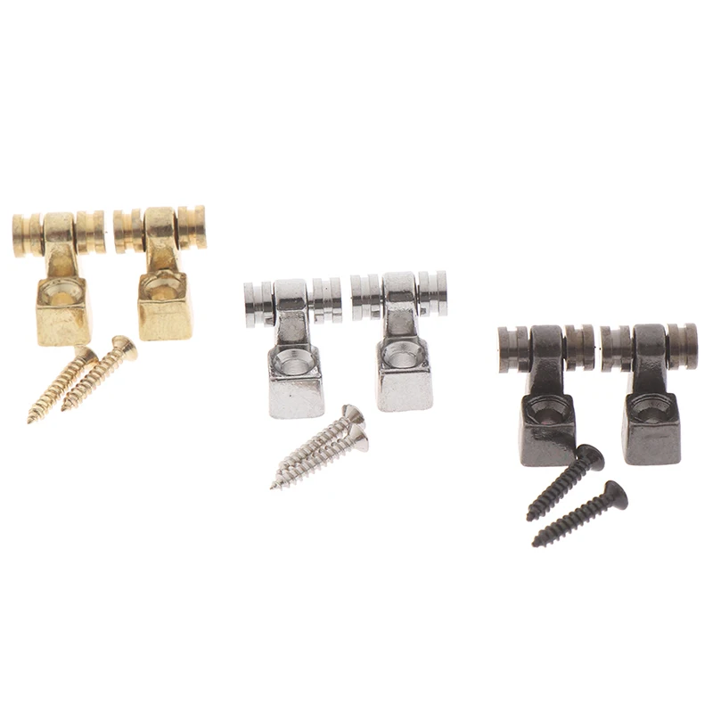 2pcs elektrische gitarren roller string bäume retainer montage baum führer elektrische gitarre teile ersatz zubehör free global shippin