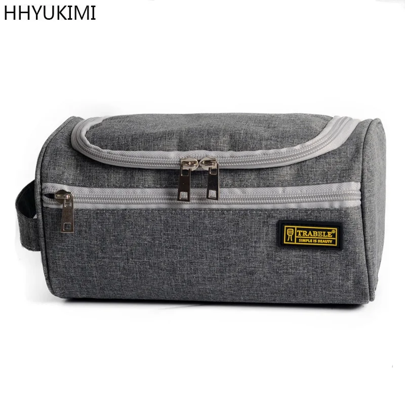 Большая водонепроницаемая косметичка HHYUKIMI нейлоновая дорожная органайзер чехол