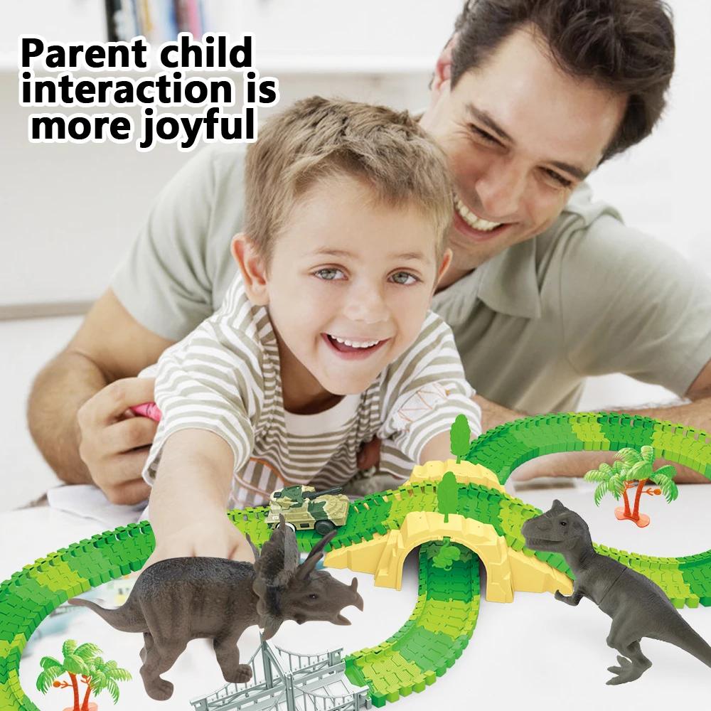 Волшебный светящийся трек 3WBOX гоночный игрушка универсальные аксессуары