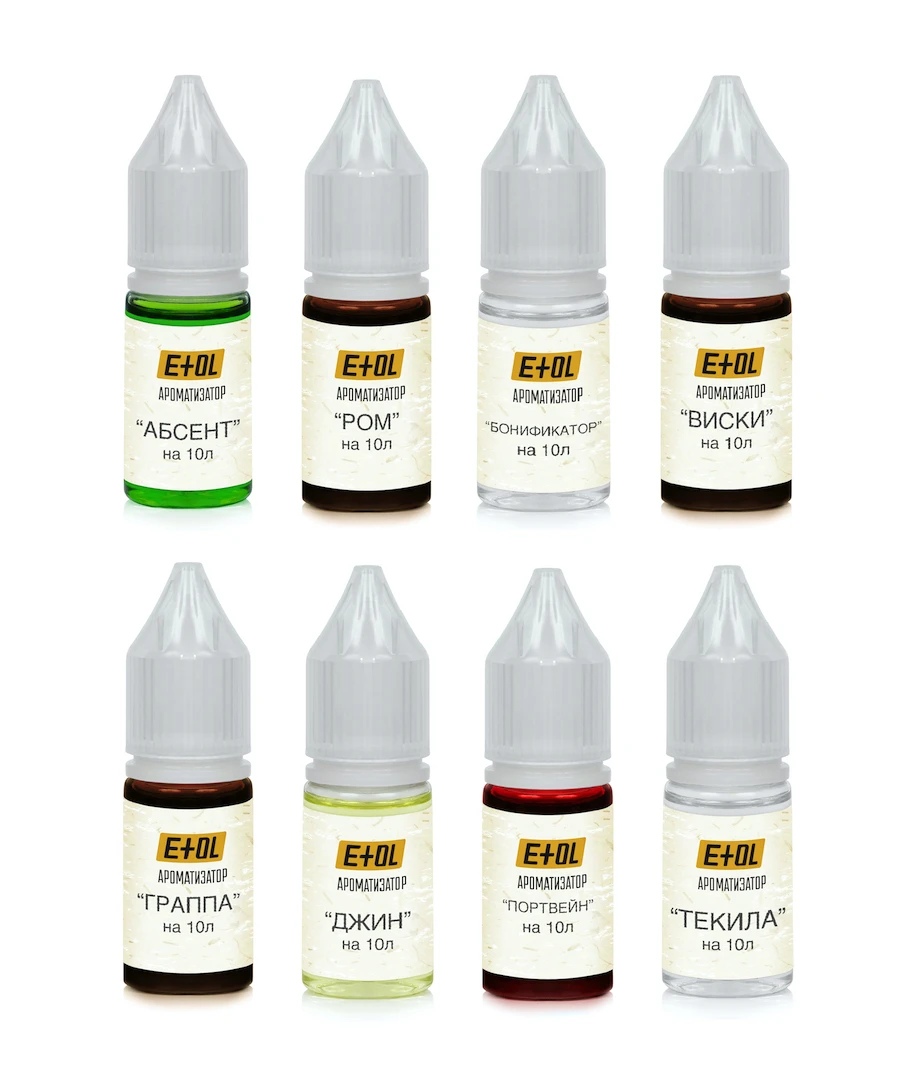 Набор пищевых ароматизаторов Все напитки мира на 80 л для самогона | Дом и сад