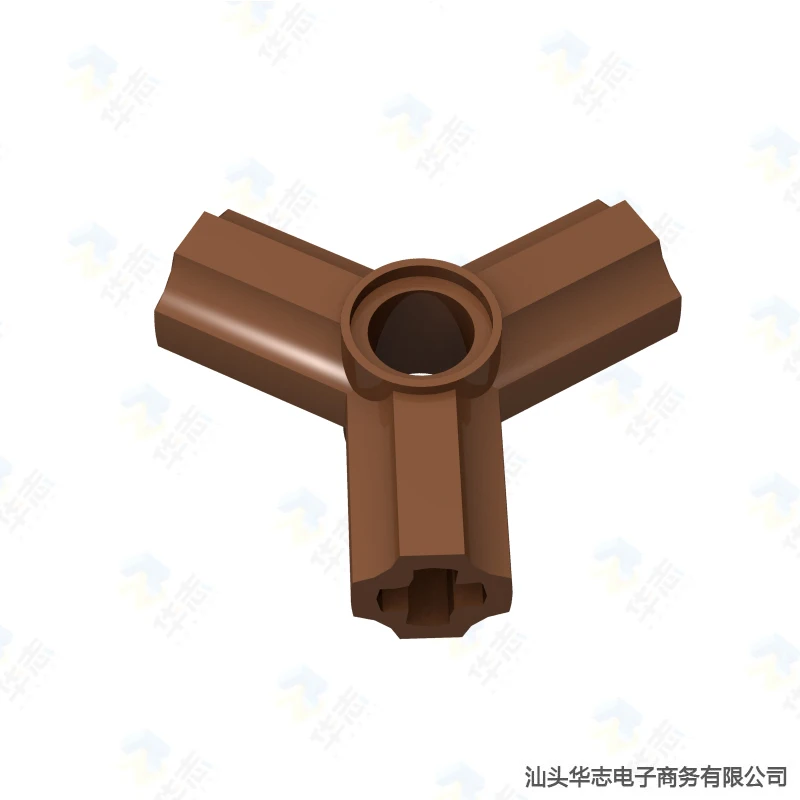 Тройной высокотехнологичный и контактный разъем [120 ° офсет] MOC DIY аксессуары для