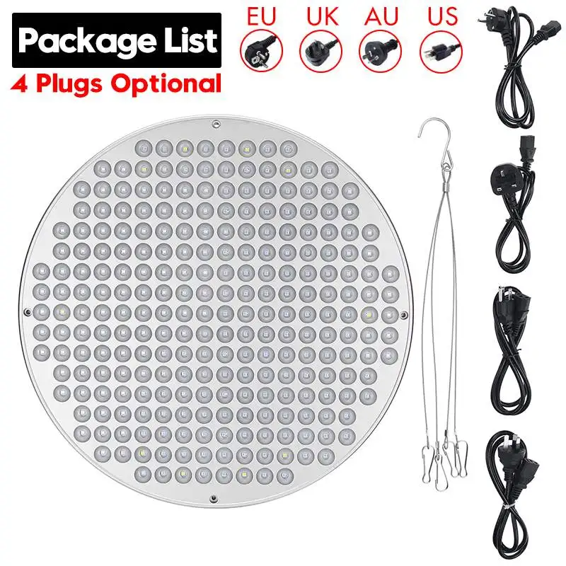 Светодиодный светильник для выращивания растений 1000 Вт 250 светодиодный с полным