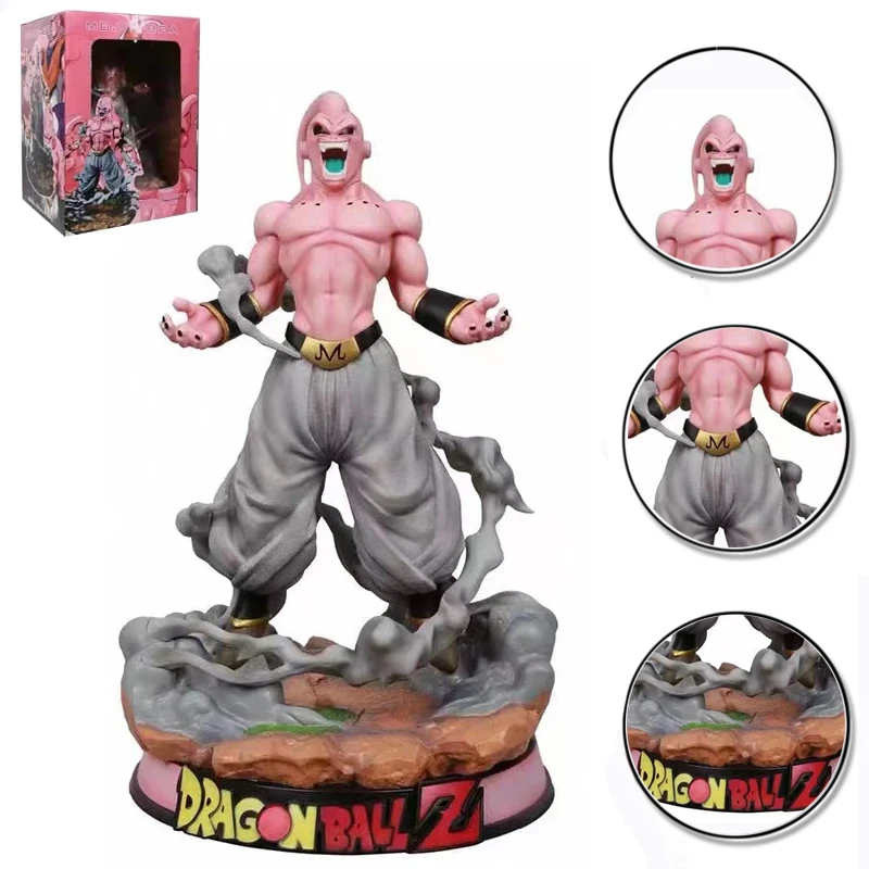 

Hot Anime GK Large Size Majin Buu 46CM Laughin PVC Action Figure Toys Dolls