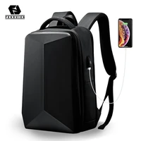 fenruien hard shell waterproof backpacks anti thief usb charging backpack men business travel backpack fit for 17 3 inch laptop