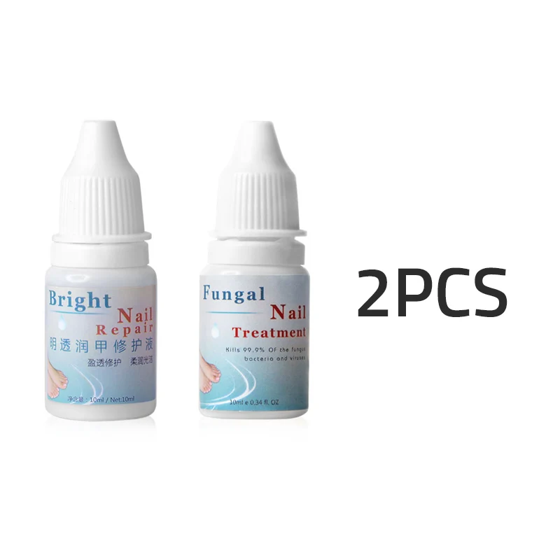 2pc nail treatment Средство для удаления кутикулы, трав, лечение грибковых ногтей, гель для удаления грибка ног, уход за ногами, эссенция для отбеливания ног, яркое средство против инфекции - Цвет: 2pc nail treatment
