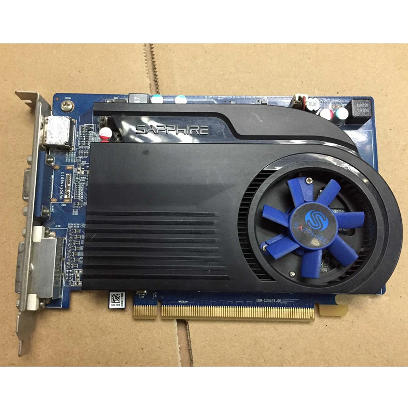 SAPPHIRE HD6570 1 ГБ DDR3 AMD видеокарта GPU Radeon HD 6570 видеокарты офисный компьютер для карты